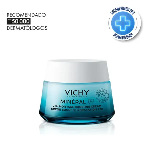 Crema Hidratante Boost Mineral 89 Sin Fragancia Vichy x50ml