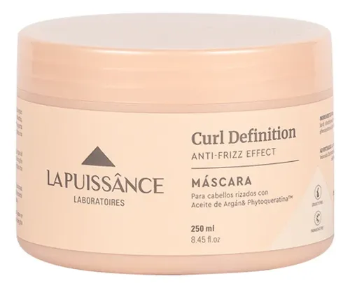 La Puissance Máscara Nutritiva Cabello Rulos Antifrizz 250ml