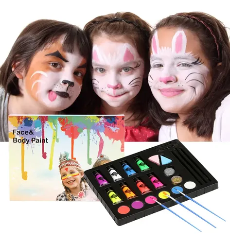 . Kit Profesional De Pintura Facial, Paleta De Maquillaje, .