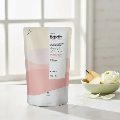Repuesto Crema Hidratante Corporal Tododia Natura 400ml
