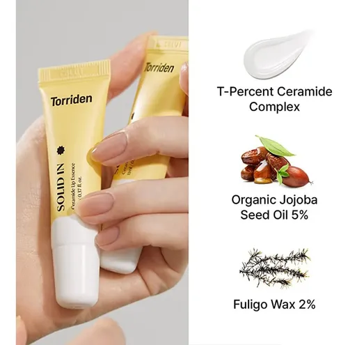 Esencia Labial De Ceramida Torriden Con Aceite De Jojoba Org