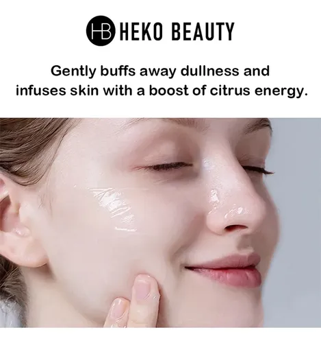 Exfoliating Gel Orange Brightening Facial Cleanser Deep Pore