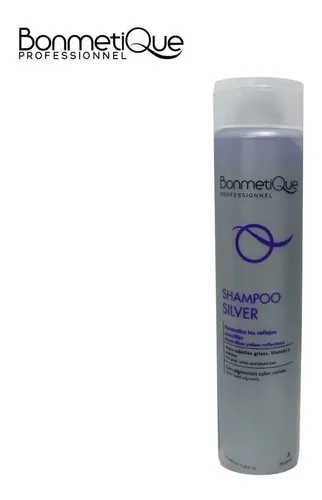 Bonmetique Shampoo Silver X 350ml – Desamarillador Violeta