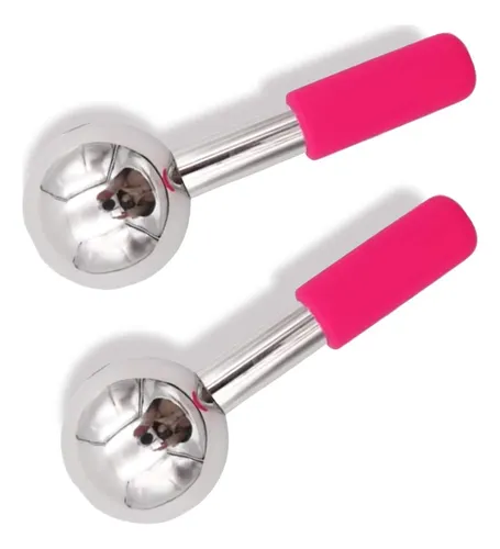 Ice Globes Facials Fabelegante Rosa 2 Unidades