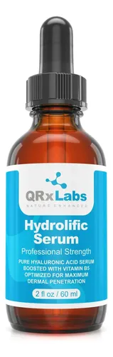 Serum Qrxlabs Hydrolific De Ácido Hialurónico Ultrapuro 60 M