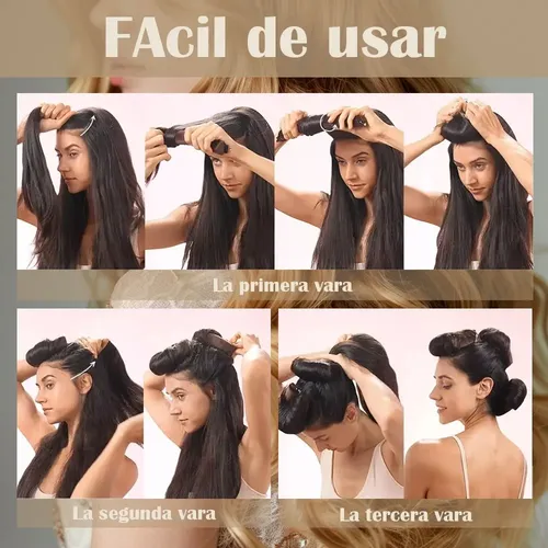 4pzs Rizador De Cabello Heatless Curls,rulos Para Cabello L