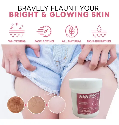 Crema Blanqueadora Reparadora Codos Pies Hidratante 100g