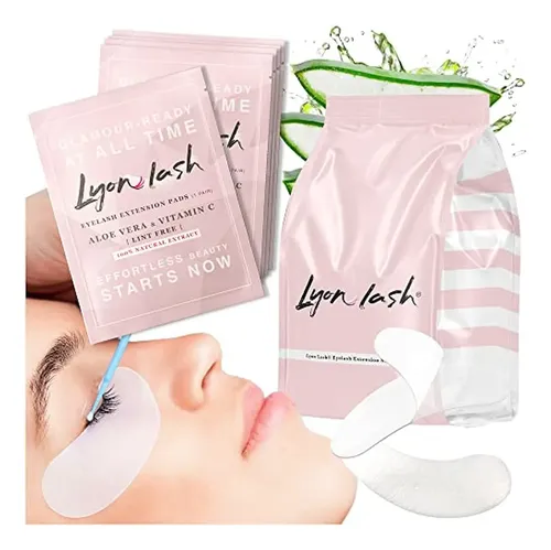 100 Pares De Almohadillas De Gel Para Extensiones De Pestaña