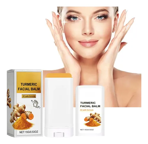 Barra Iluminadora De Cúrcuma, Barra Iluminadora Facial, Gent Amarillo