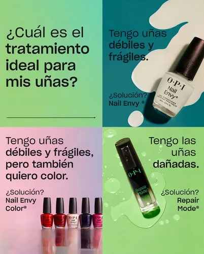 OPI Nail ENVY Alpine Snow Fortalecedor vegano color 15mL