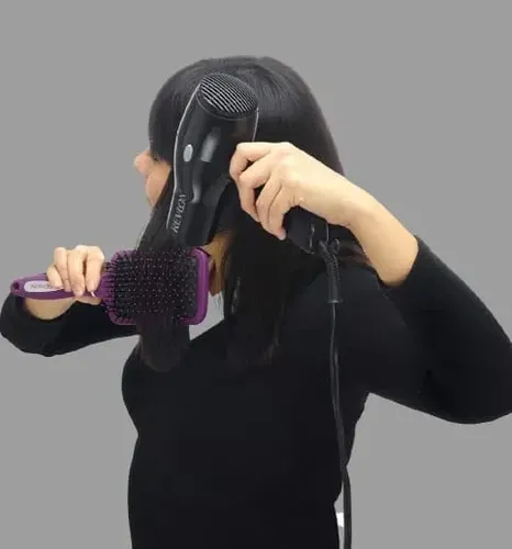 Cepillo Para Cabello Paleta Revlon Aliciado Y Suavidad Origi Color Violeta