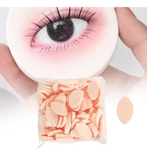 100 Esponjas De Práctica Con Forma De Ojo Para Piel