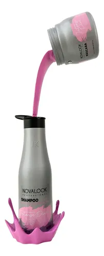 Shampoo Matizador Phacido Intensificador Rosa 375ml Novalook