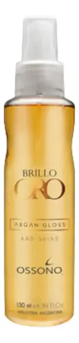 Spray Brillo Oro Argán Gloss Ossono X 130ml