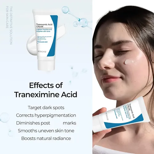 Crema Hidratante Ligera Para Manchas De Ácidos Tranexámicos
