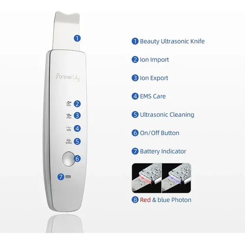 6 Depuradores, 1 Iolephoton Em Ultrasonic Skin En Qg