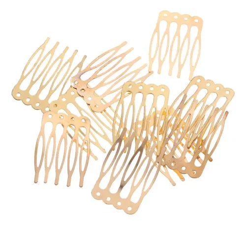 Accesorio Para Cabello Dorado De 2.7 Cm