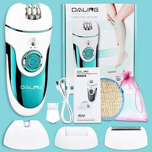 Depiladora Electrica Mujer 4 En 1 Zonas Intimas Recargable