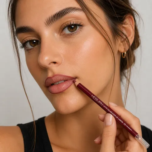 Lapiz Delineador Labios Heburn Maquillaje Profesional