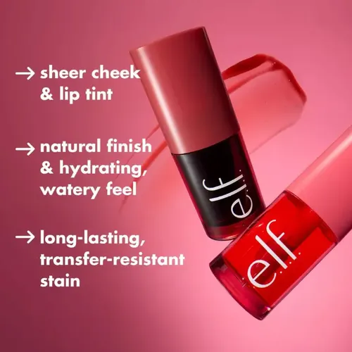 Elf Tinta Labios Y Mejilla Sheer For It Blush Tint Plums Up