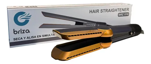 Plancha Cabello Briza BRZ X10 2 en 1 Cerámica 1200W Azul