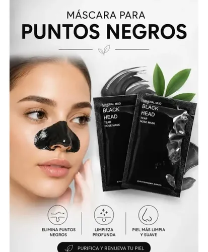 Bandas Depilatorias Rostro X30 Y Mascarilla Puntos Negros X3