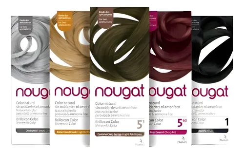 Nougat Plumari Color Natural Sin Amoniaco Sin Tacc Sin Ppd