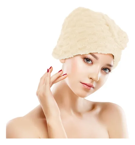 Toalla Para Envolver El Cabello Y Prevenir El Encrespamiento