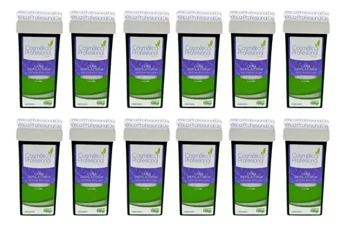 Kit X12 Ceras Roll On Alta Adherencia Cosmetica Profesional