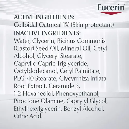 Crema Eucerin Alivio Eczema 3 Tubos 226.8 G Hidratante