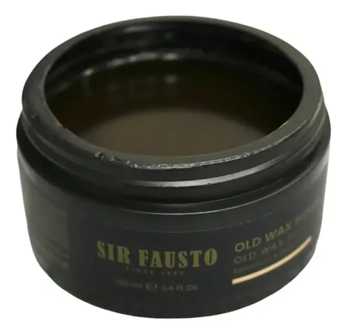 Cera Pomada Sir Fausto Old Wax Suave Para Pelo X100ml