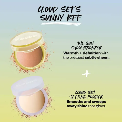 Bronzer Kosas Sun Show Glowy Warmth, Vegano Y Playero, Sin T