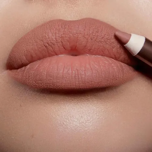 Lápiz Delineador De Labios Mate Charlotte Tilbury Rosa Pálido Pillow Talk