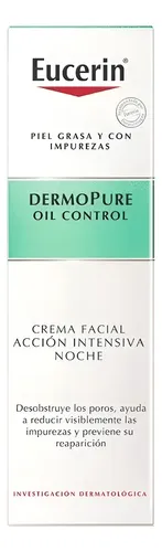 Eucerin Dermopure Oil Control Facial Acción Intensiva Noche