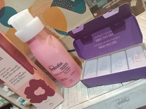 Set Natura Corporal Tododia Splash Crema Hidratrante Jabones