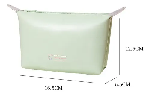 T**x Bolso De Maquillaje De Cuero Suave, Bolso Mini Dx **