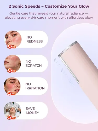 Depiladora Facial Eléctrica 2 Velocidades Con 5 Cabezales
