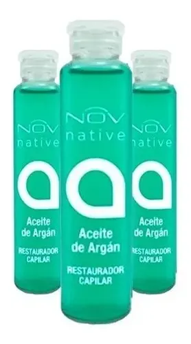 15 Ampollas De Aceite De Argan Nov Lionise X 15ml Hidratante