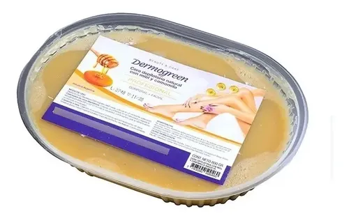 Cera Depilatoria Natural C/ Miel Y Camomilla Bandeja X800g