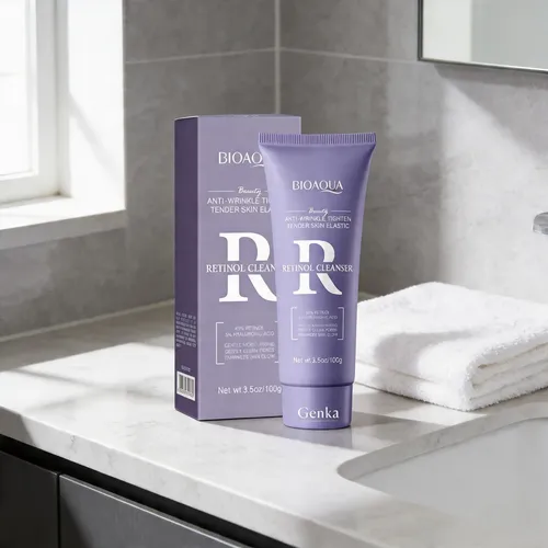 Jabon Limpiador Facial Retinol Antiarrugas 100g Bioaqua