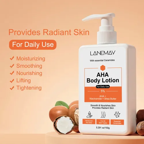 Lanemay Body Cream |   Aha 5% + Niacinamida +150g