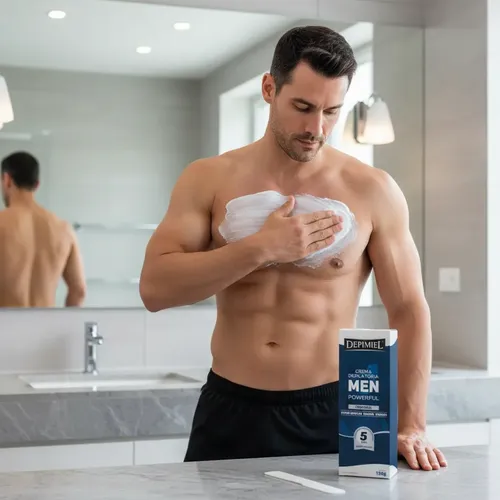 Depimiel Crema Depilatoria Men Powerful Corporal 120 G
