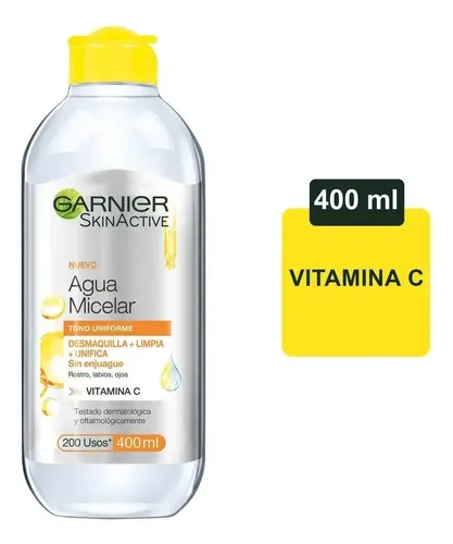 Garnier Agua Micelar Aclarante Vitamina C 400ml