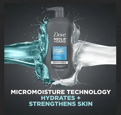 Jabón Corporal Y Facial Dove Men+care Hydrating Clean Comfor
