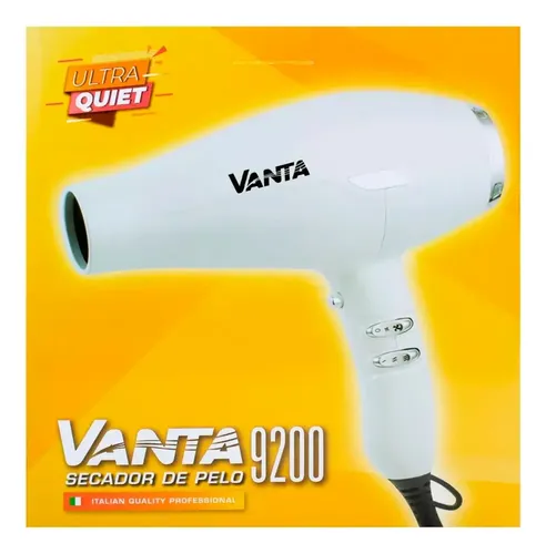 Vanta 9200 Ultra Quiet Secador De Pelo Profesional 2000w
