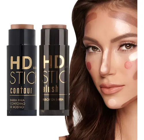 Stick Hd Contorno Barra De Contorno Marron Y Bronce Katalia
