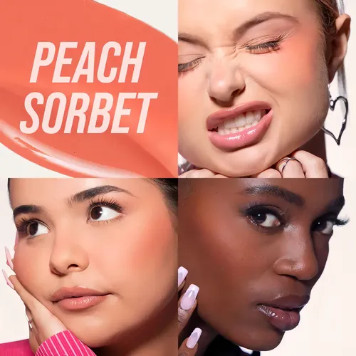 Huda Beauty Rubor Líquido Duo Pink Peach 2 Tonos Baby Blush