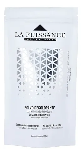 Polvo Decolorante La Puissance 700g Hasta 9 Tonos