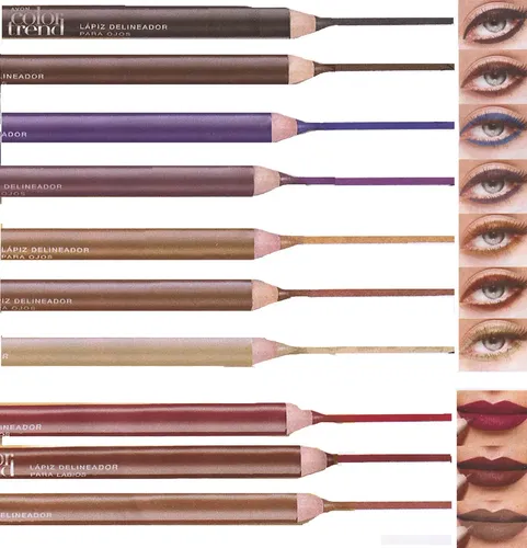 Delineador de Ojos en Lápiz Avon Color Trend Marrón Matte