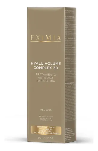 Eximia Hyalu Volume Complex 3d Crema Antiedad Piel Seca 50g Momento de aplicación Día